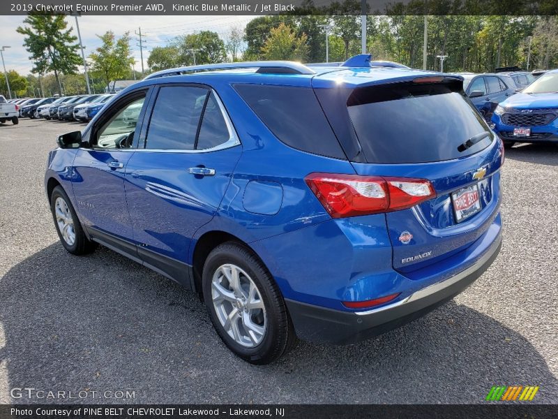 Kinetic Blue Metallic / Jet Black 2019 Chevrolet Equinox Premier AWD