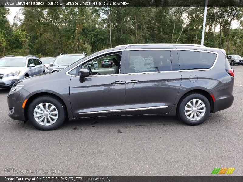Granite Crystal Metallic / Black/Alloy 2019 Chrysler Pacifica Touring L
