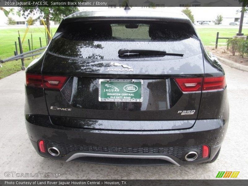 Santorini Black Metallic / Ebony 2019 Jaguar E-PACE SE