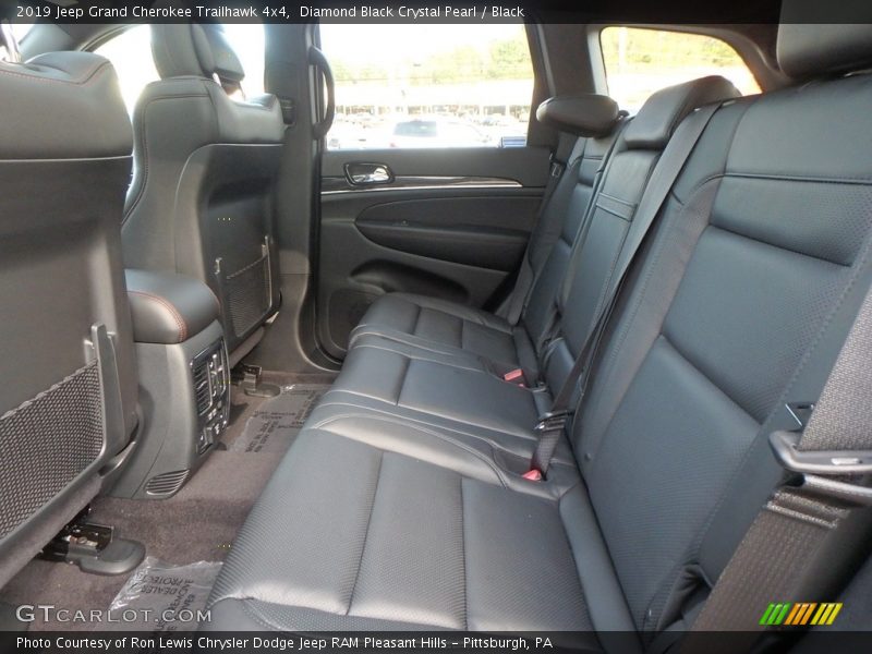 Rear Seat of 2019 Grand Cherokee Trailhawk 4x4