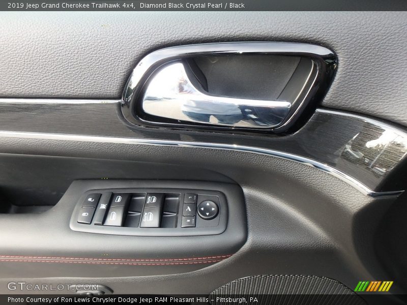 Door Panel of 2019 Grand Cherokee Trailhawk 4x4