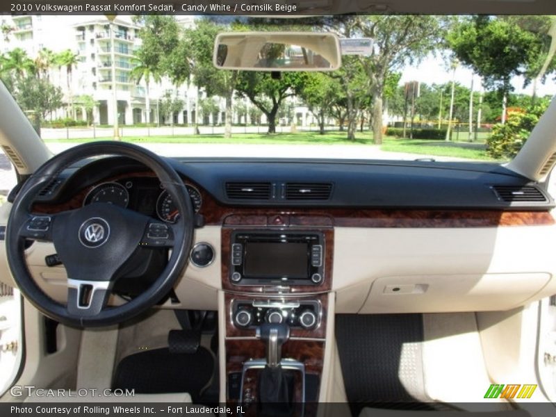 Candy White / Cornsilk Beige 2010 Volkswagen Passat Komfort Sedan