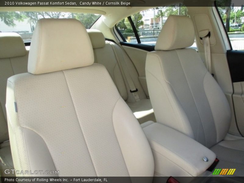 Candy White / Cornsilk Beige 2010 Volkswagen Passat Komfort Sedan