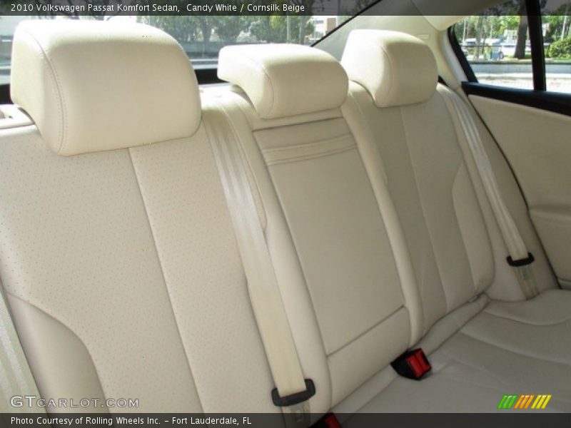 Candy White / Cornsilk Beige 2010 Volkswagen Passat Komfort Sedan