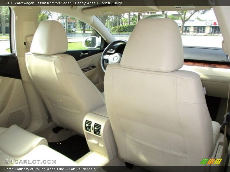 Candy White / Cornsilk Beige 2010 Volkswagen Passat Komfort Sedan