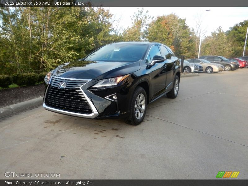 Front 3/4 View of 2019 RX 350 AWD
