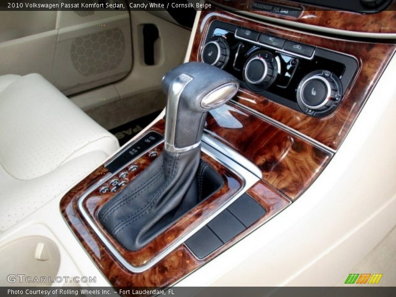 Candy White / Cornsilk Beige 2010 Volkswagen Passat Komfort Sedan
