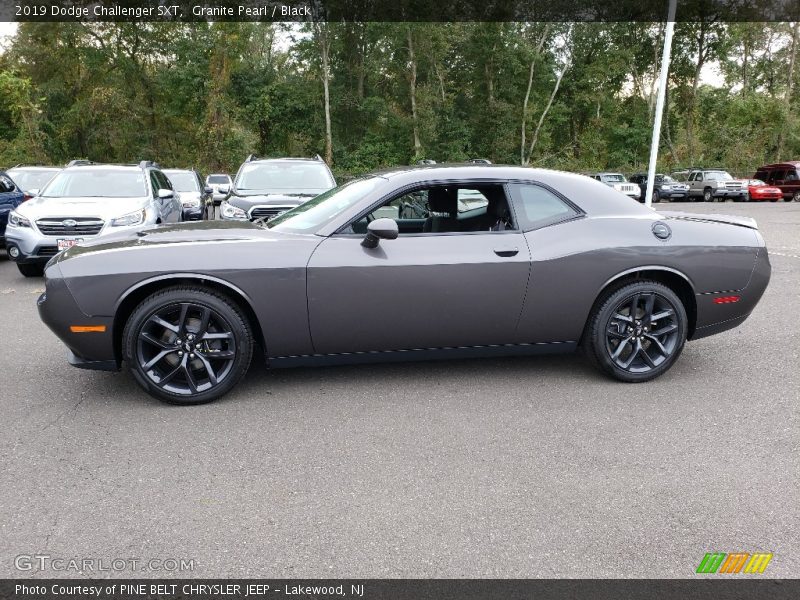 Granite Pearl / Black 2019 Dodge Challenger SXT