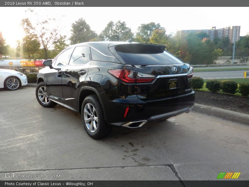 Obsidian / Black 2019 Lexus RX 350 AWD