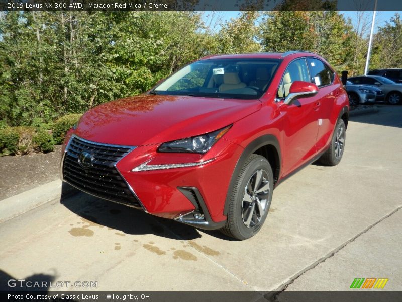 Front 3/4 View of 2019 NX 300 AWD
