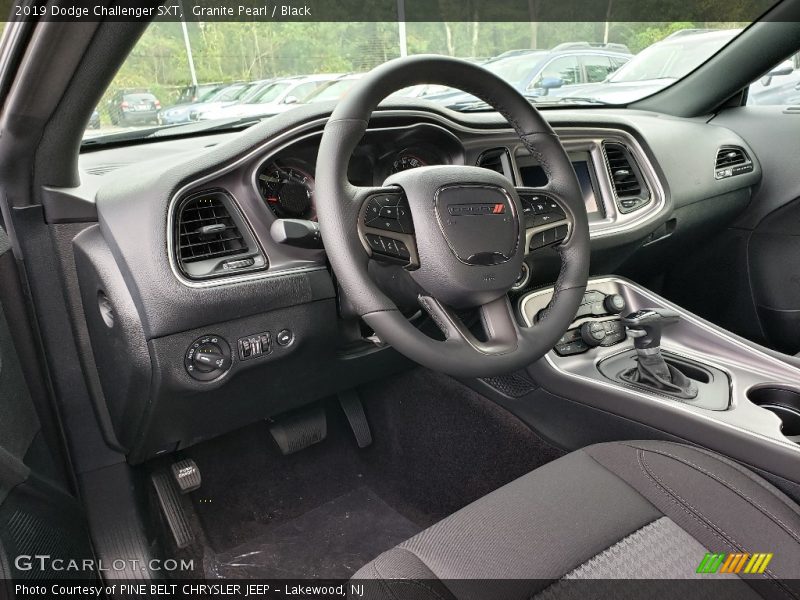 Granite Pearl / Black 2019 Dodge Challenger SXT