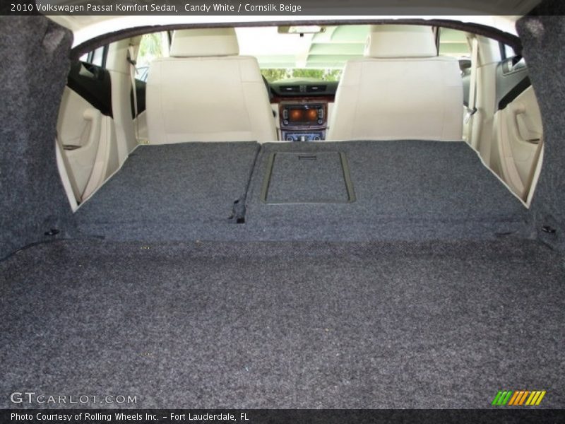 Candy White / Cornsilk Beige 2010 Volkswagen Passat Komfort Sedan