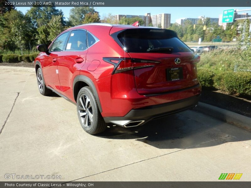 Matador Red Mica / Creme 2019 Lexus NX 300 AWD