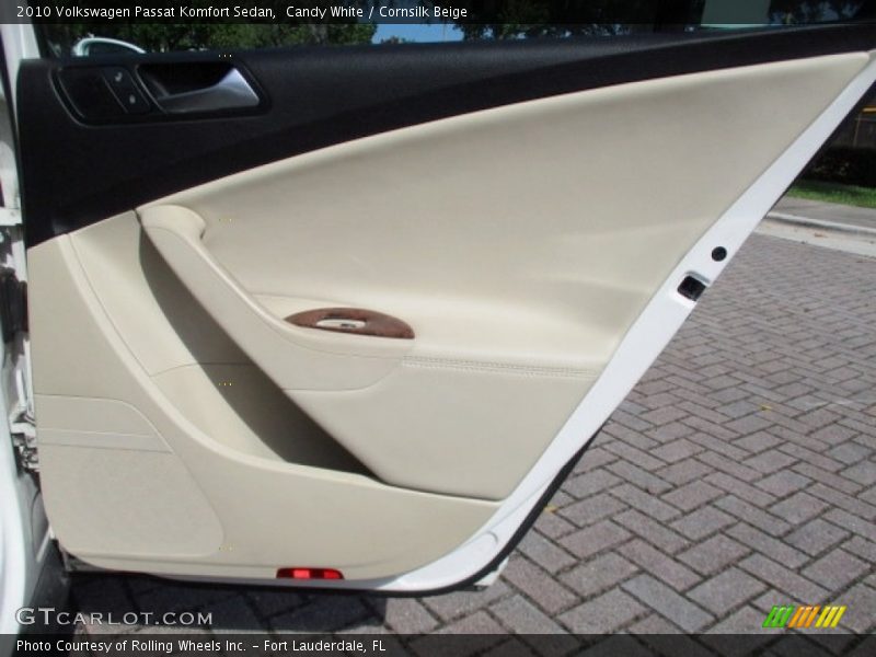 Candy White / Cornsilk Beige 2010 Volkswagen Passat Komfort Sedan