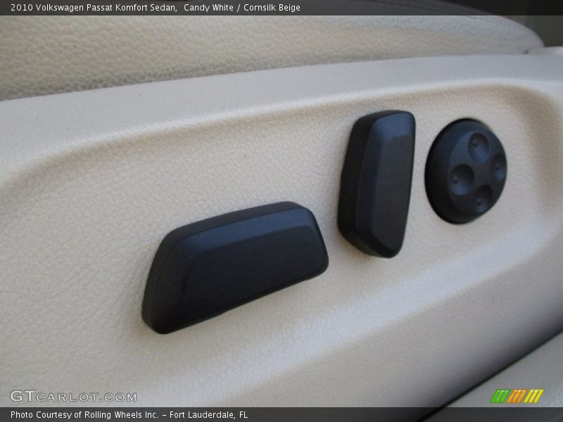 Candy White / Cornsilk Beige 2010 Volkswagen Passat Komfort Sedan