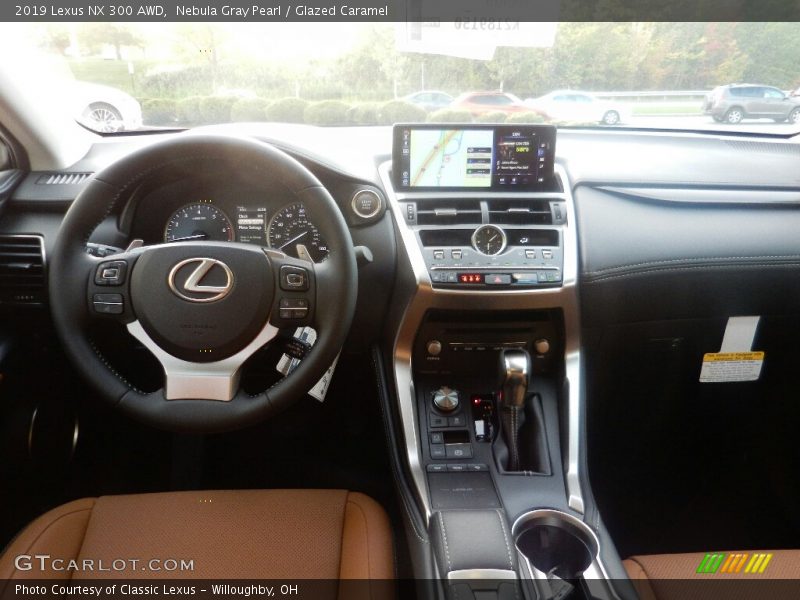 Nebula Gray Pearl / Glazed Caramel 2019 Lexus NX 300 AWD