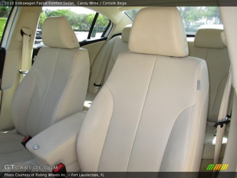 Candy White / Cornsilk Beige 2010 Volkswagen Passat Komfort Sedan