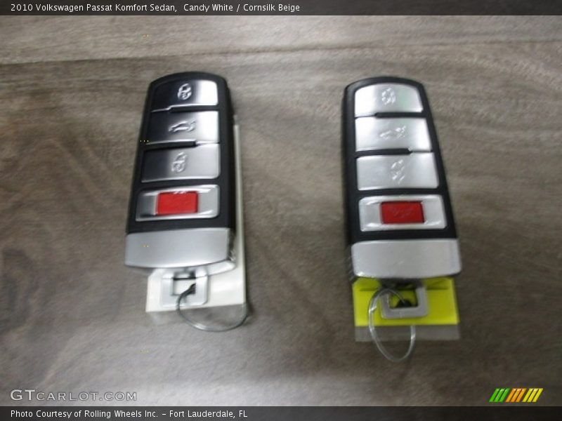 Candy White / Cornsilk Beige 2010 Volkswagen Passat Komfort Sedan