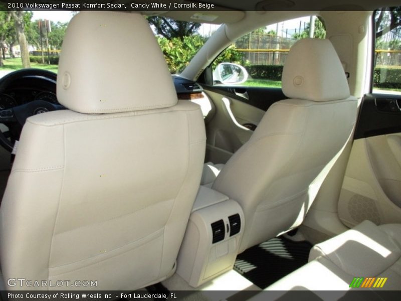 Candy White / Cornsilk Beige 2010 Volkswagen Passat Komfort Sedan