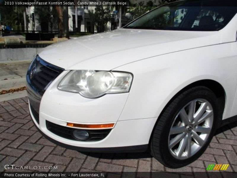 Candy White / Cornsilk Beige 2010 Volkswagen Passat Komfort Sedan