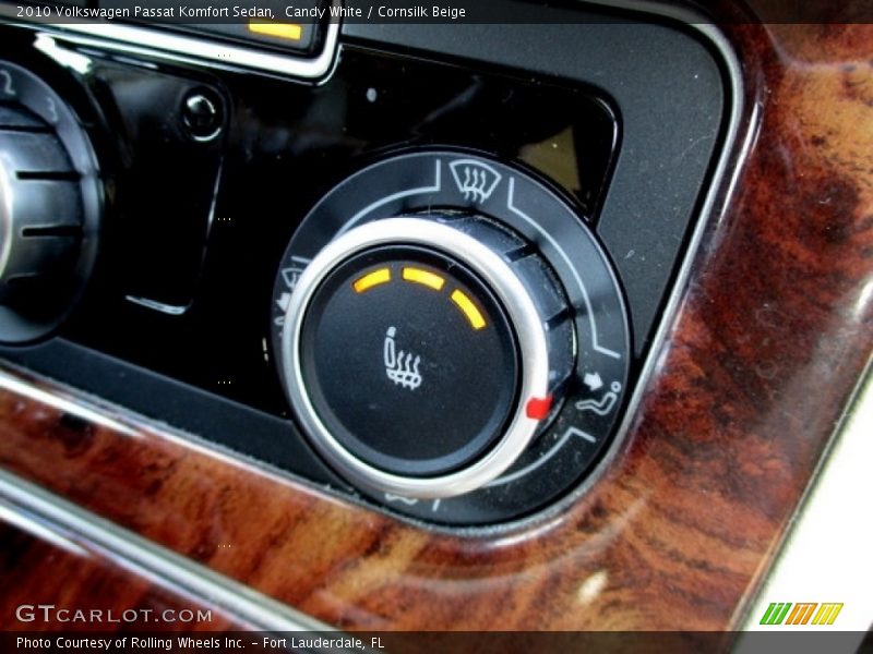 Candy White / Cornsilk Beige 2010 Volkswagen Passat Komfort Sedan