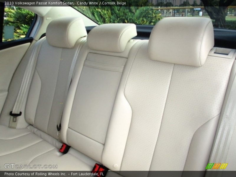 Candy White / Cornsilk Beige 2010 Volkswagen Passat Komfort Sedan