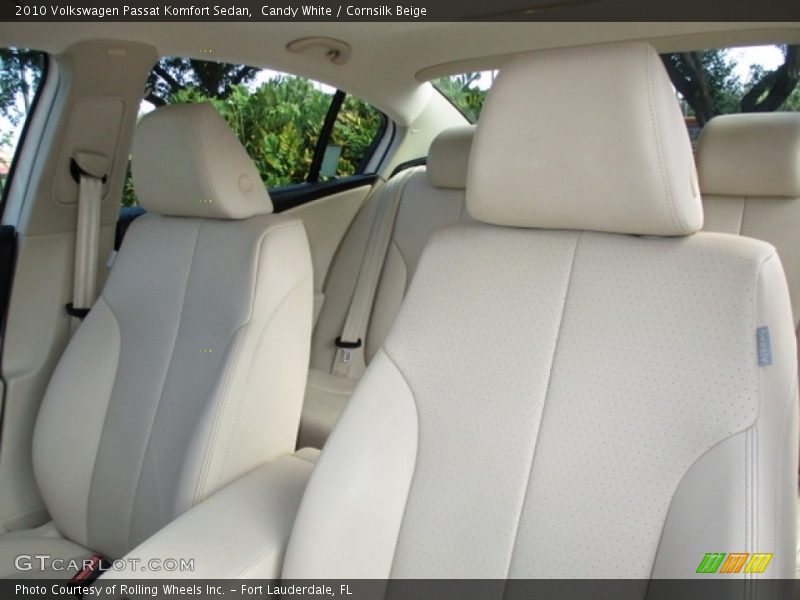 Candy White / Cornsilk Beige 2010 Volkswagen Passat Komfort Sedan