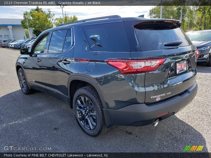 Graphite Metallic / Jet Black 2019 Chevrolet Traverse RS AWD