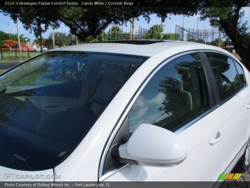 Candy White / Cornsilk Beige 2010 Volkswagen Passat Komfort Sedan