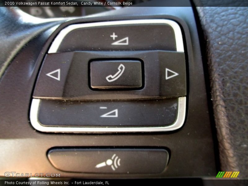 Candy White / Cornsilk Beige 2010 Volkswagen Passat Komfort Sedan