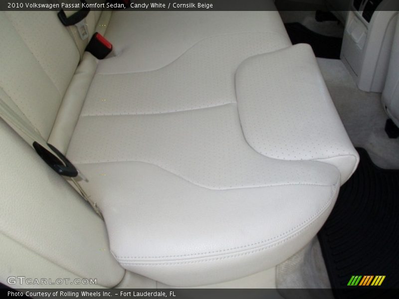 Candy White / Cornsilk Beige 2010 Volkswagen Passat Komfort Sedan