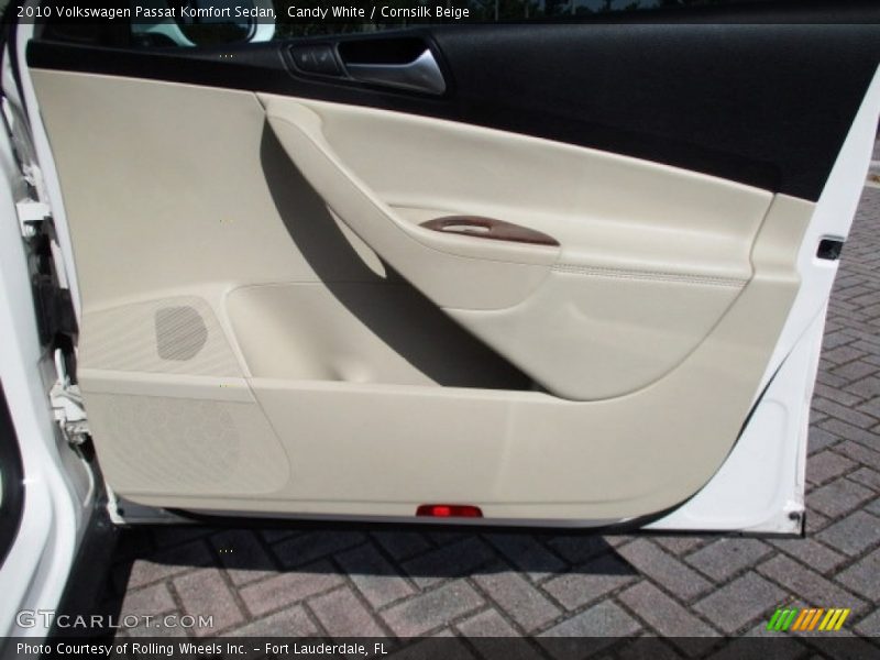 Candy White / Cornsilk Beige 2010 Volkswagen Passat Komfort Sedan