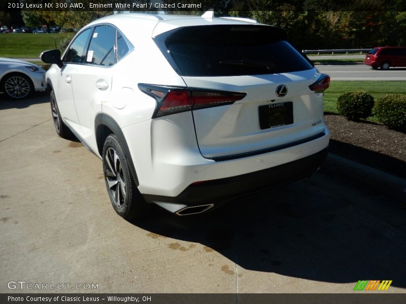 Eminent White Pearl / Glazed Caramel 2019 Lexus NX 300 AWD
