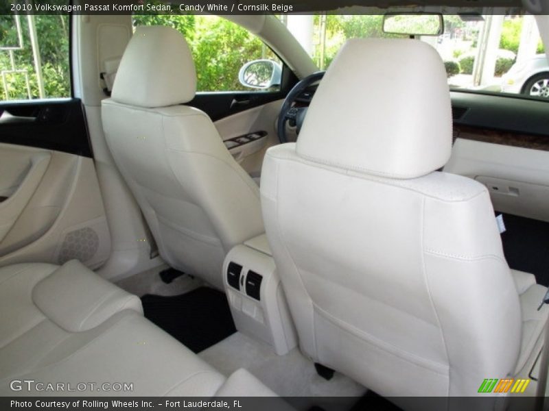 Candy White / Cornsilk Beige 2010 Volkswagen Passat Komfort Sedan