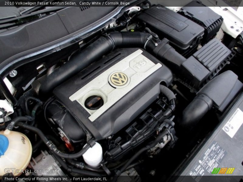 Candy White / Cornsilk Beige 2010 Volkswagen Passat Komfort Sedan