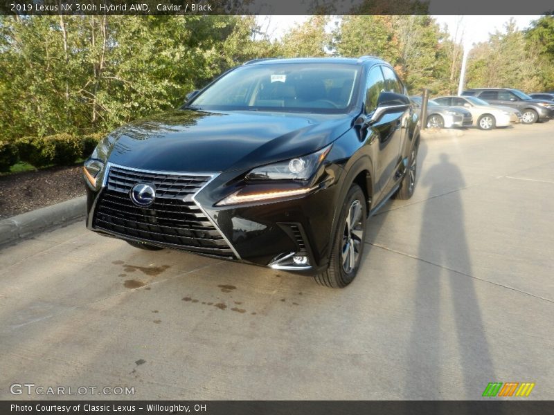 Caviar / Black 2019 Lexus NX 300h Hybrid AWD