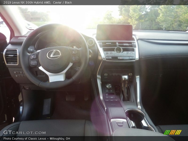 Caviar / Black 2019 Lexus NX 300h Hybrid AWD