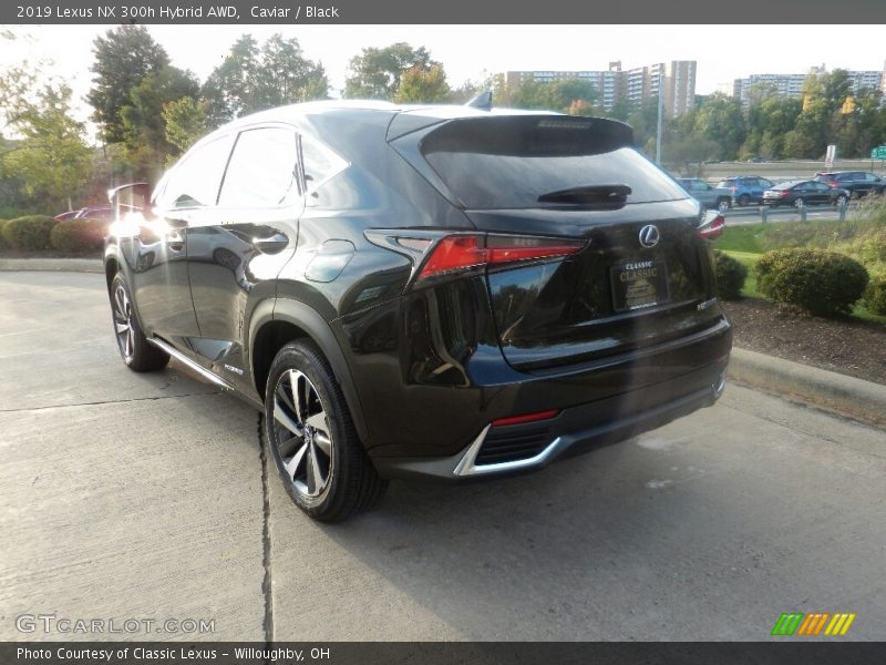 Caviar / Black 2019 Lexus NX 300h Hybrid AWD