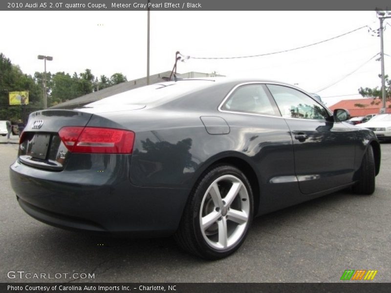 Meteor Gray Pearl Effect / Black 2010 Audi A5 2.0T quattro Coupe