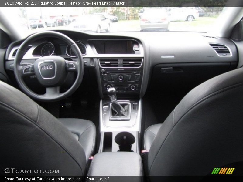 Meteor Gray Pearl Effect / Black 2010 Audi A5 2.0T quattro Coupe