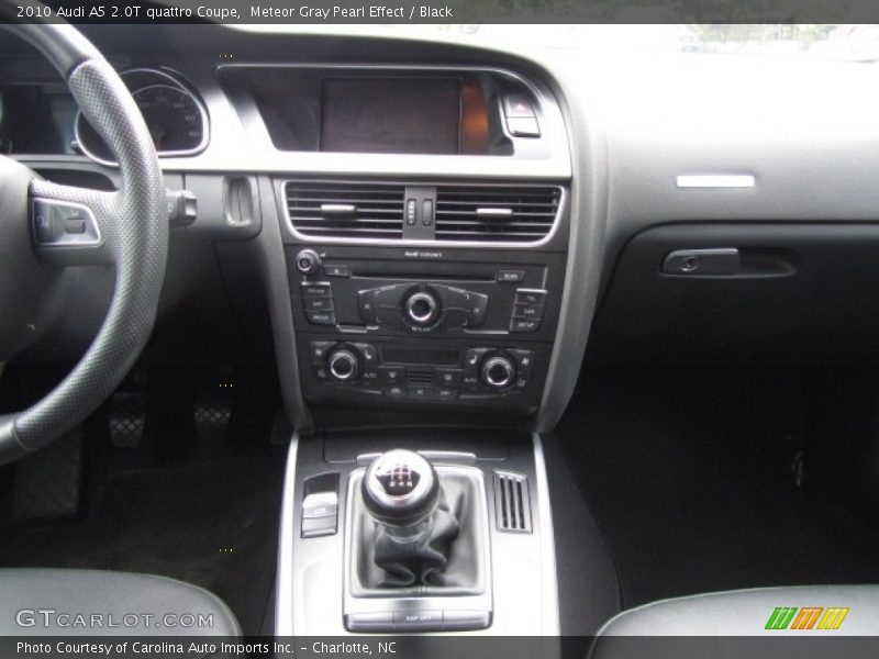 Meteor Gray Pearl Effect / Black 2010 Audi A5 2.0T quattro Coupe