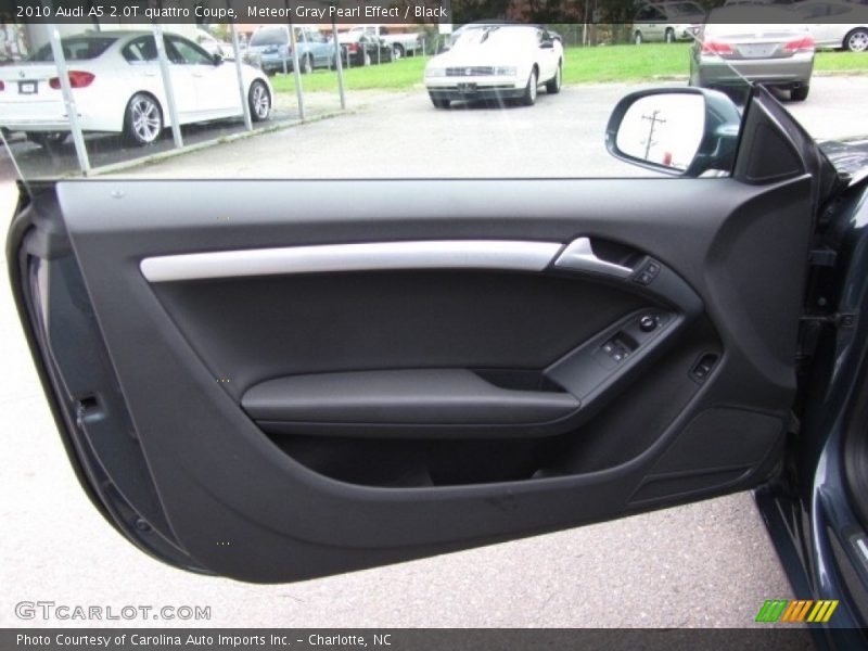 Meteor Gray Pearl Effect / Black 2010 Audi A5 2.0T quattro Coupe