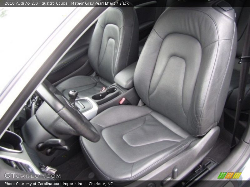 Meteor Gray Pearl Effect / Black 2010 Audi A5 2.0T quattro Coupe