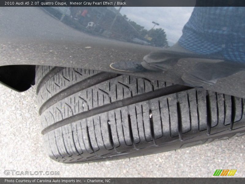 Meteor Gray Pearl Effect / Black 2010 Audi A5 2.0T quattro Coupe