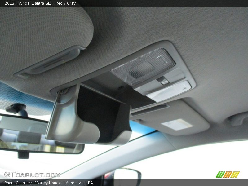 Red / Gray 2013 Hyundai Elantra GLS