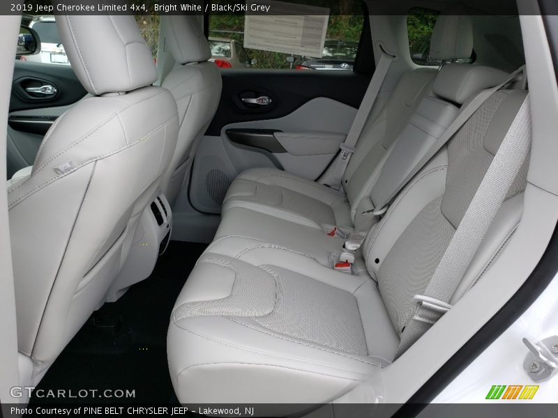 Bright White / Black/Ski Grey 2019 Jeep Cherokee Limited 4x4