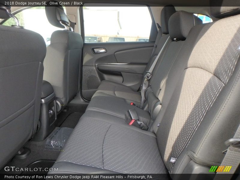 Olive Green / Black 2018 Dodge Journey SE