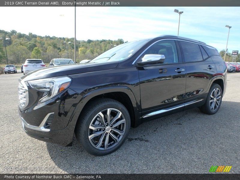 Ebony Twilight Metallic / Jet Black 2019 GMC Terrain Denali AWD