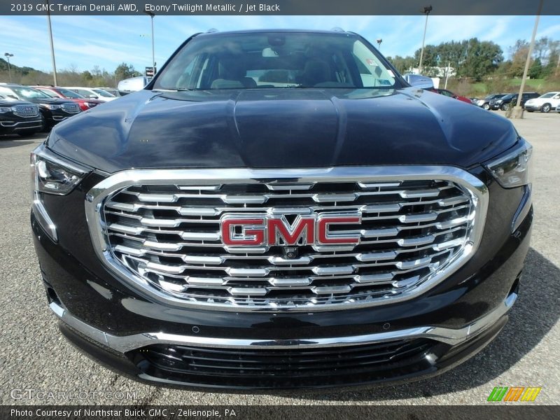Ebony Twilight Metallic / Jet Black 2019 GMC Terrain Denali AWD