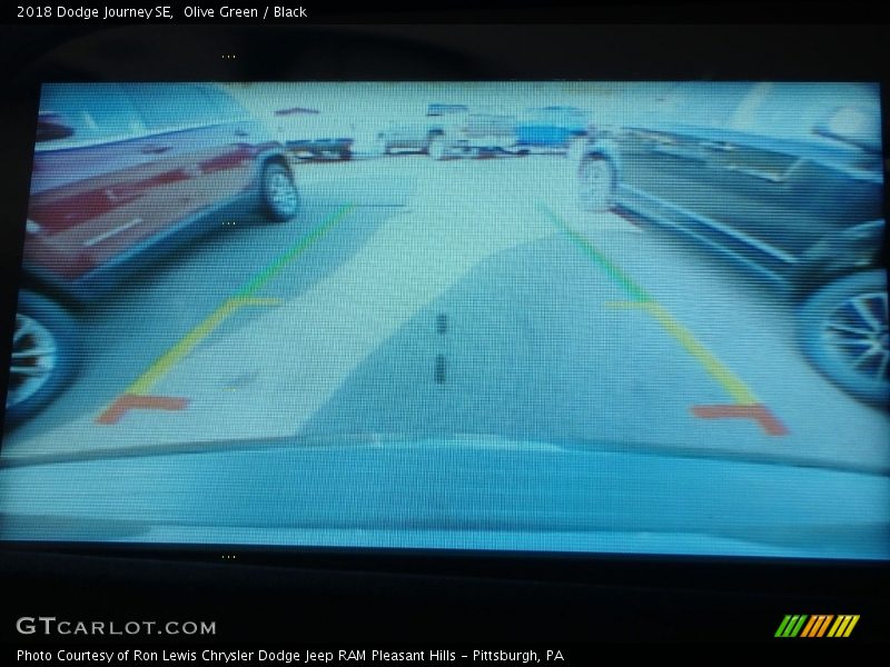 Olive Green / Black 2018 Dodge Journey SE